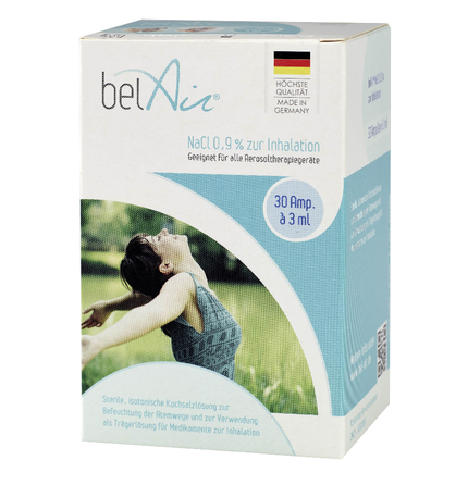 belAir belAir Zoutoplossing (NaCl 0.9%) ampullen