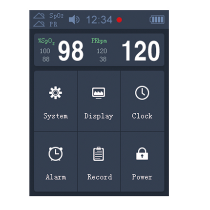 Contec CMS60D1 Hand Saturatiemeter