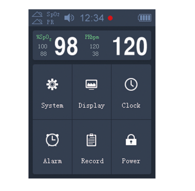 Contec CMS60D1 Hand Saturatiemeter